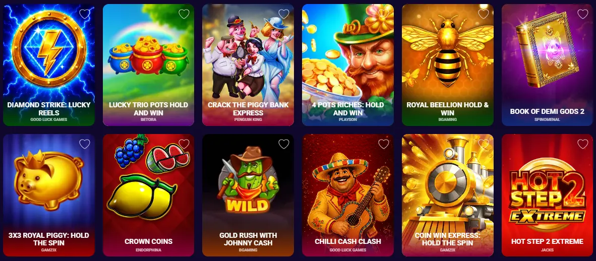 Liraspin Spiele